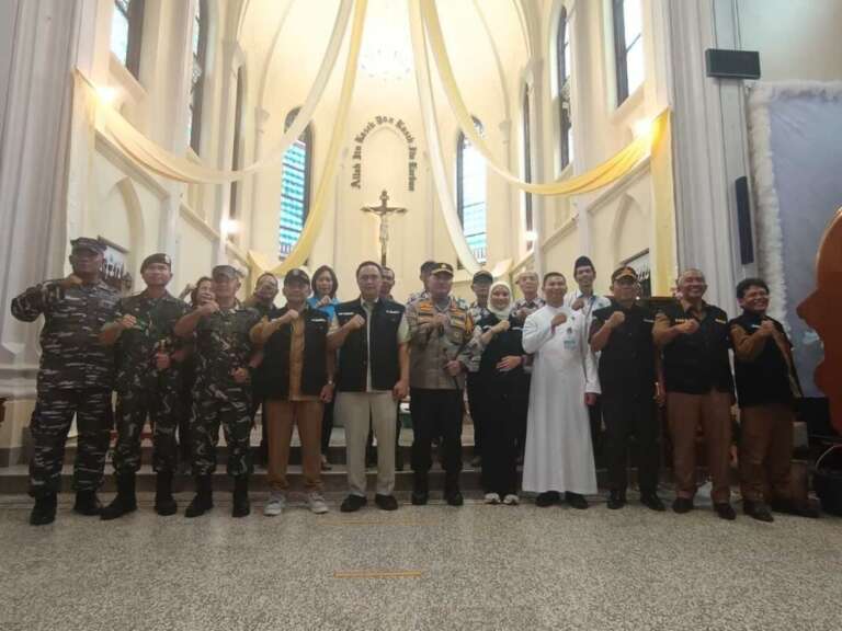 Pastikan Keamanan, Dandim 0833 Bersama Forkopimda Tinjau Langsung Persiapan Nataru