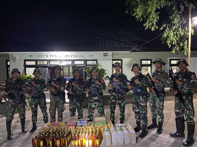 Satgas TNI Sukses Gagalkan Upaya Penyelundupan di Perbatasan Indonesia-Timor Leste