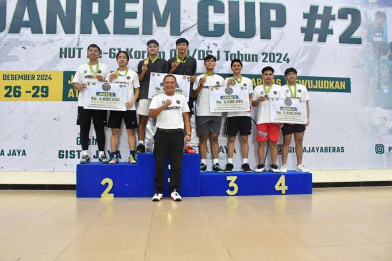 Badminton Danrem Cup 2: Wujud Sinergi dan Kepedulian Pada Olahraga