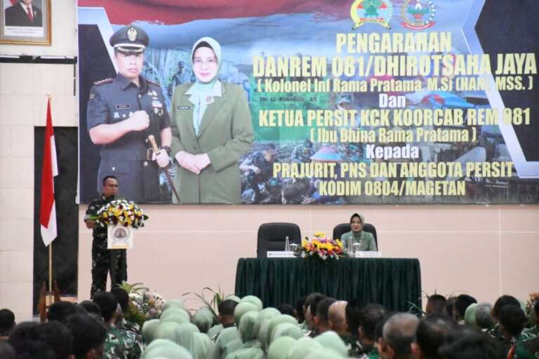 Kunker ke Kodim Magetan, Begini Pesan’ Danrem 081/DSJ