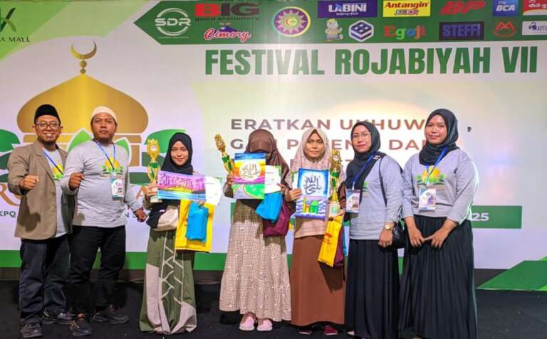 FKPQI Semampir Gelar Festival Rojabiyah VII di Kaza Mall, Peserta Membludak Hingga 568 Orang