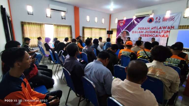 Relawan SRPB Jatim Ikuti Pelatihan Jurnalisme Kebencanaan, Ternyata Ini Tujuannya