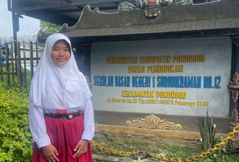 Berkat Presiden Prabowo Subianto, Anak SD di Ponorogo Bisa Menabung