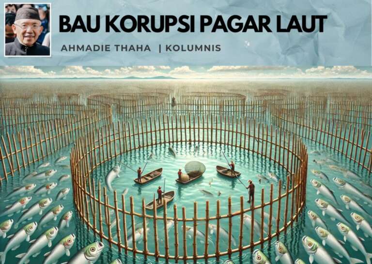 Bau Korupsi Pagar Laut