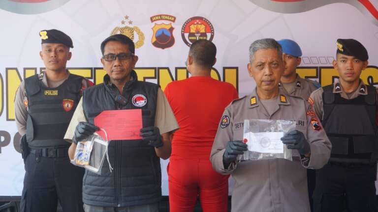 Polisi Ringkus Kurir Narkoba di Purbalingga