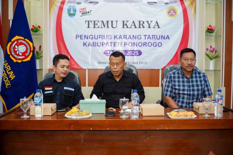 Temu Karya Karang Taruna, Bupati Ponorogo: Momentum Bangkitnya Anak Muda Hebat!