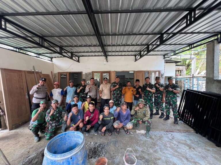 Tinjau Pra TMMD, Kolonel Arm Untoro Hariyanto: Gotong Royong Semangat Bangun Negeri!