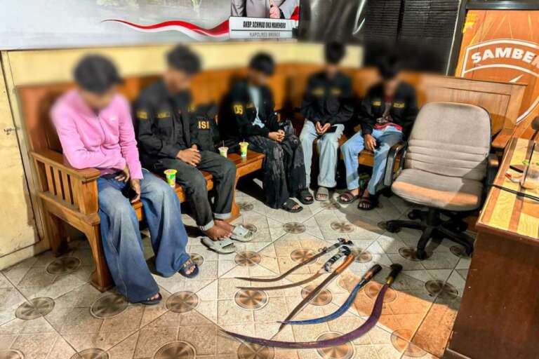 Lima Remaja Ditahan Polisi di Brebes, Ternyata Karena Hal Ini