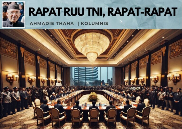 Rapat RUU TNI, Rapat-rapat
