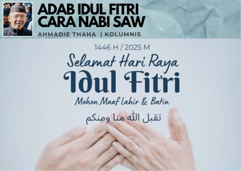 Adab Idul Fitri Cara Nabi Saw