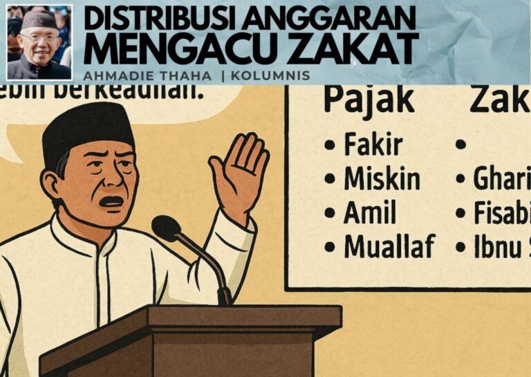 Distribusi Anggaran Mengacu Zakat