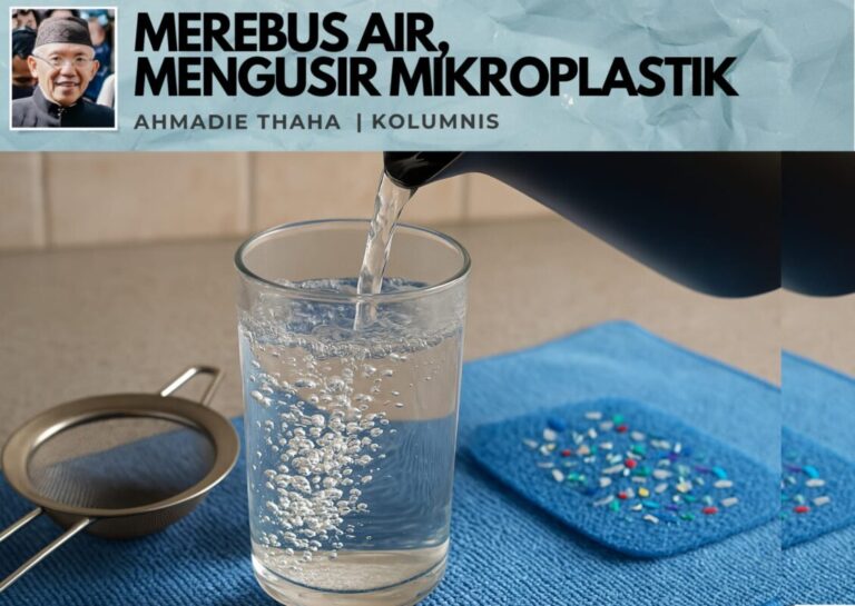 Merebus Air, Mengusir Mikroplastik