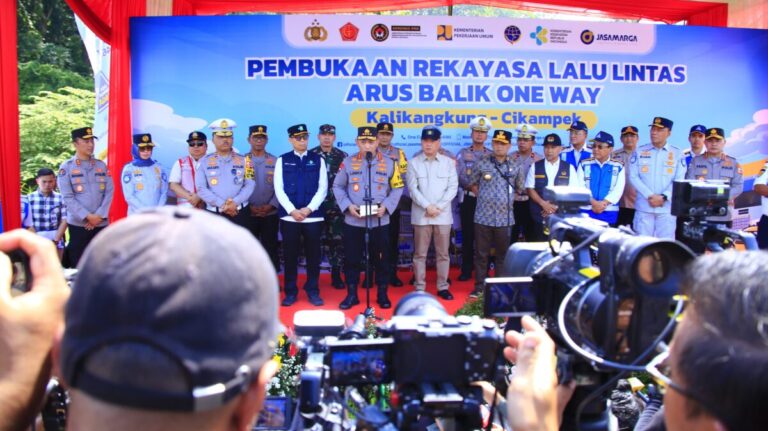 Berlakukan One Way Nasional di Puncak Arus Balik, Begini Penjelasan Kapolri