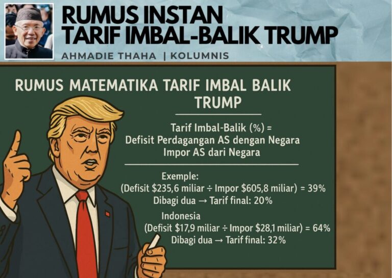 Rumus Instan Tarif Imbal-Balik Trump
