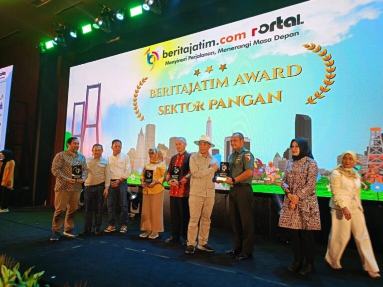 Dari Ladang Ke Panggung Penghargaan: Kodam V/Brawijaya Diakui Berjasa Untuk Pangan Negeri
