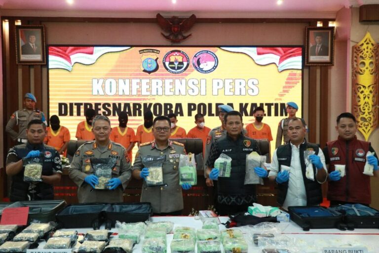 Di Balik Senyap Samarinda dan Balikpapan, Perang Sunyi Melawan Jaringan Narkoba Internasional