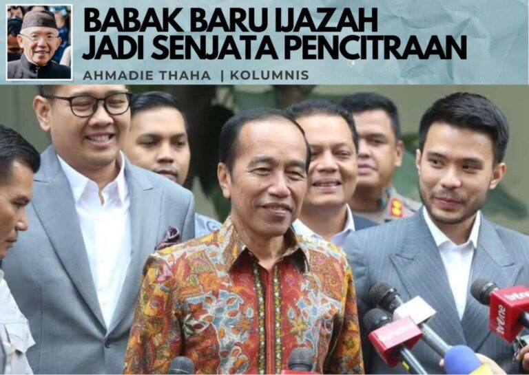 Babak Baru Ijazah Jadi Senjata Pencitraan