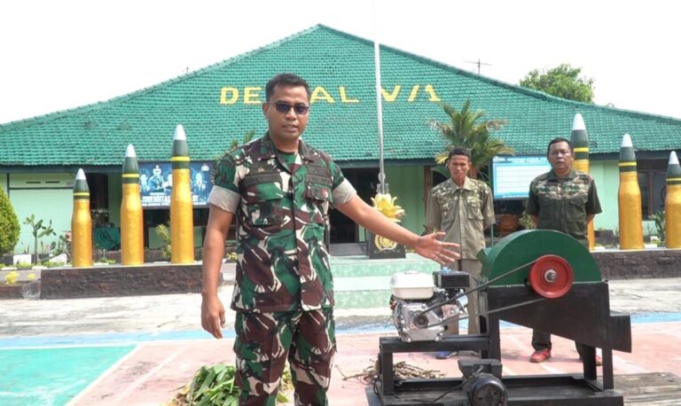 Dari Rongsokan Menjadi Harapan: Inovasi Prajurit Denpal V/1 untuk Ketahanan Pangan