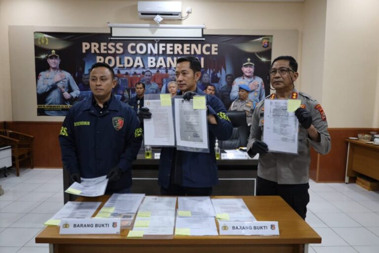 Menguak Jejak Pemalsuan Tanah Warisan: Polda Banten Bongkar Jaringan Mafia Surat Palsu