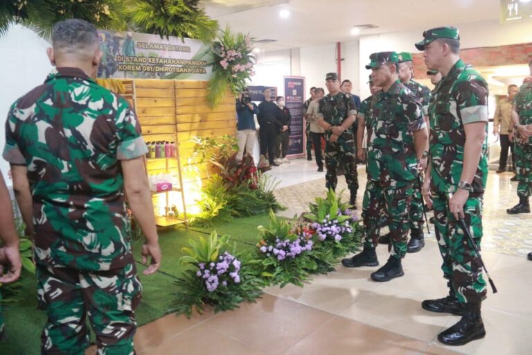 Teguhkan Ketahanan Pangan, Panglima TNI Apresiasi Inovasi Korem 081/DSJ