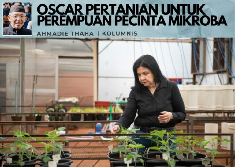 Oscar Pertanian untuk Perempuan Pecinta Mikroba