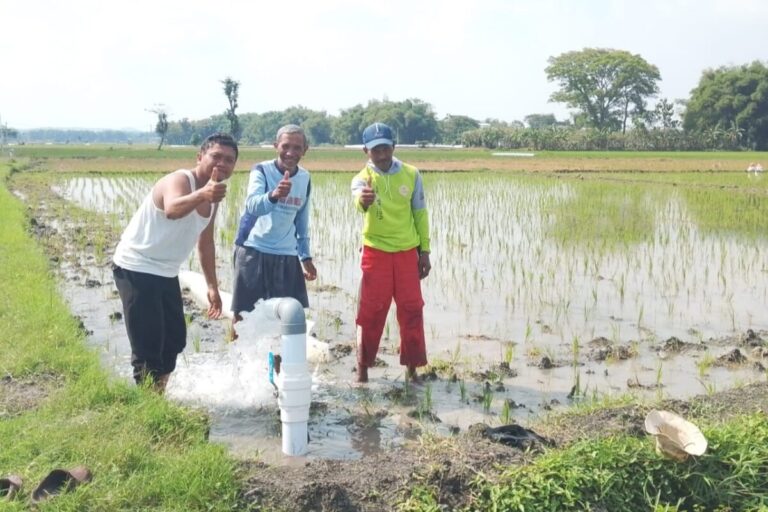 TMMD dan Air Kehidupan untuk Petani Nganjuk