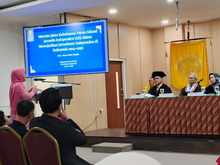 AJI Dinilai Berperan Strategis dalam Memperjuangkan Kebebasan Pers Era Orde Baru