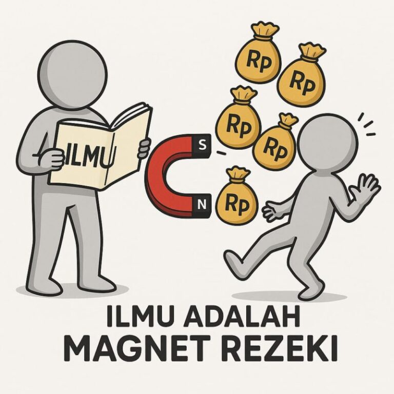 Magnet Ilmu: Cahaya Pertama Sebelum Rezeki Menyapa