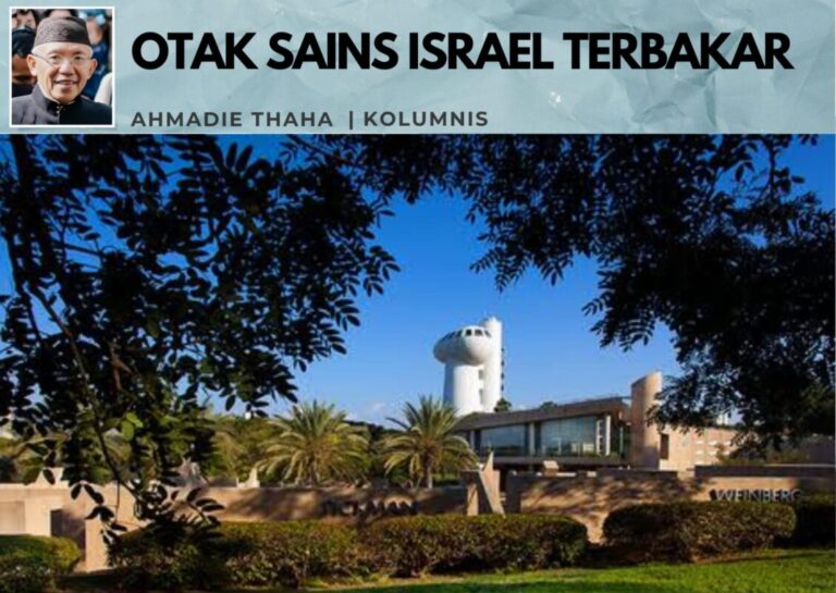 Otak Sains Israel Terbakar
