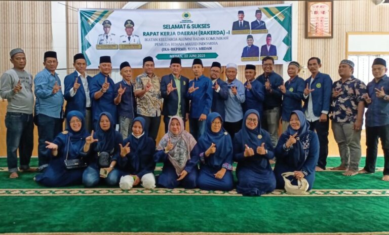 Rakerda IKA-BKPRMI Medan: Sinergi Pemuda Masjid untuk Medan yang Lebih Religius dan Inklusif