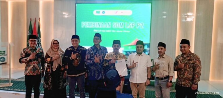 LP Ma’arif NU Jatim Resmi Pegang Lisensi LSP P2: Langkah Strategis Sertifikasi Kompetensi SMK