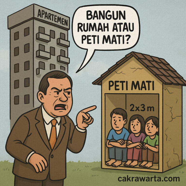 Salamuddin Daeng Sindir Pemerintah: Bangun Rumah atau Peti Mati?