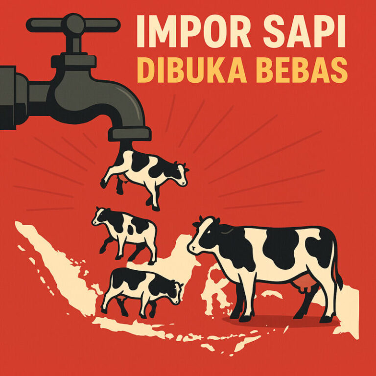 Impor Sapi Dibuka Bebas, Siapa Untung Siapa Buntung?