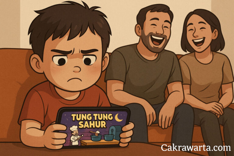 Viral Meme ‘Tung Tung Sahur’, Psikolog: Lucu Buat Kita, Bahaya Buat Anak!