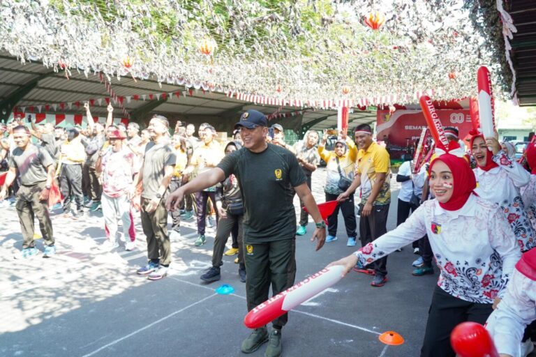Gembira, Guyub, Merdeka: Pangdam V/Brawijaya Larut di Lomba 17-an