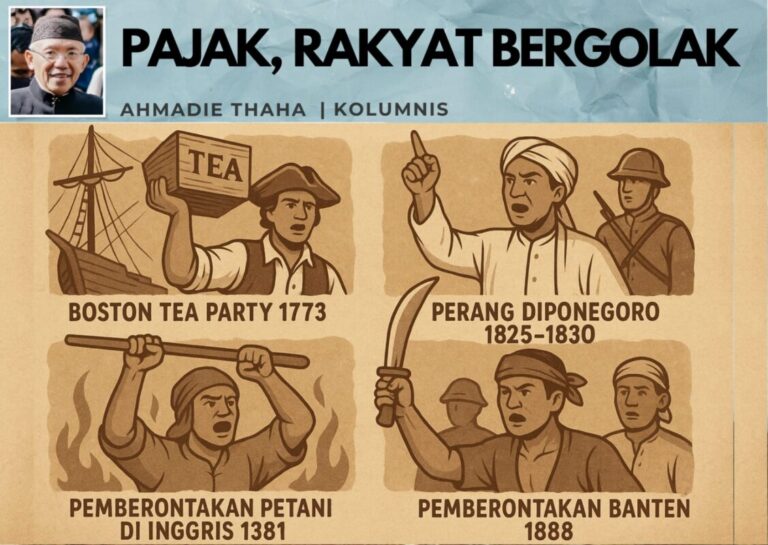 Pajak Picu Rakyat Bergolak
