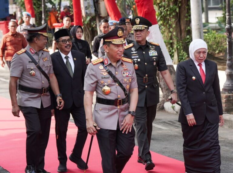 Pangdam V/Brawijaya Hadiri Hari Juang Polri, Monumen M. Yasin Diresmikan