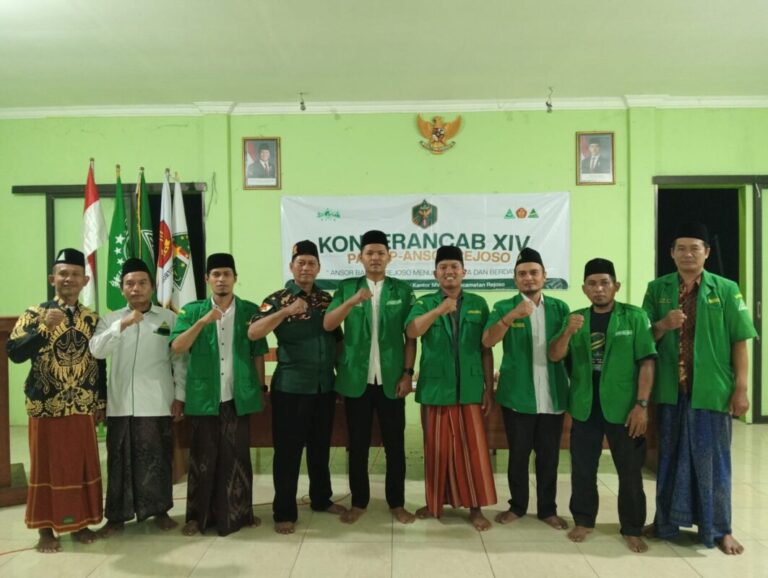 Syamsul Arifin Terpilih, Ansor-Banser Rejoso Mantap Melaju Menuju Digdaya