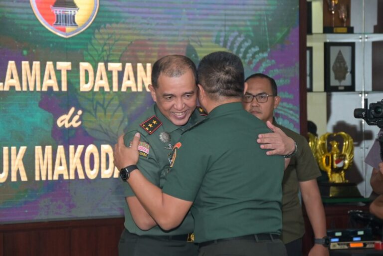 Pangdam V/Brawijaya Sambut Audiensi Mayjen TNI Agus Isrok Miroj, Bahas HAM hingga Narkoba