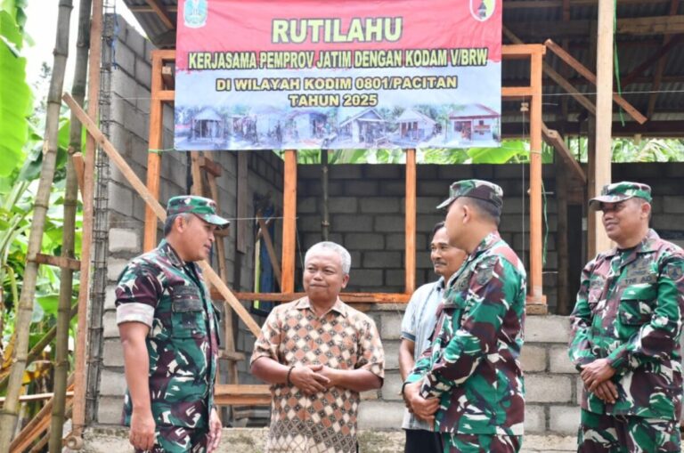Tujuh Tahun Menanti, Rumah Suryadi Akhirnya Berdiri Kembali Berkat TNI dan Pemprov Jatim