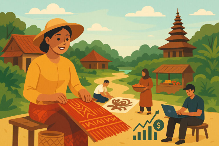 Dari Pinggiran, Desa Wisata Kreatif Menyulam Ekonomi Berkelanjutan