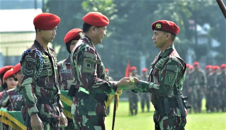 Kopassus Resmikan Satuan Baru, Perkuat 23 Batalyon dan 6 Detasemen Anti-Teror