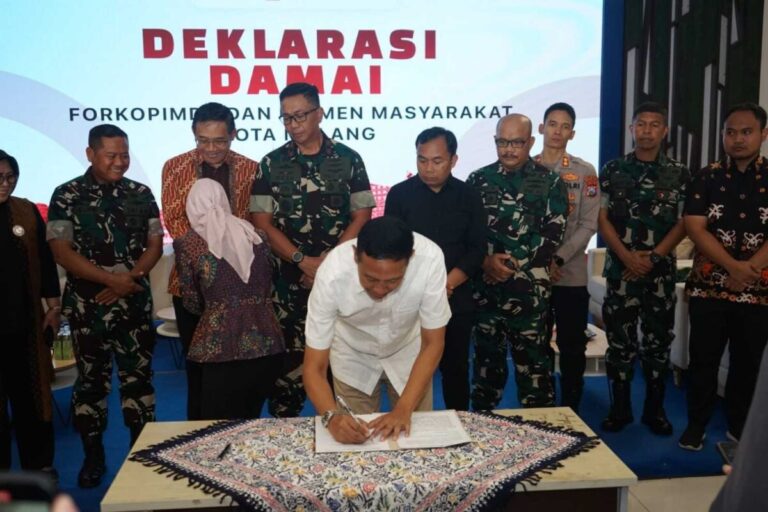 Malang Kompak! Warga, Tokoh Agama, dan Forkopimda Satukan Tekad Jaga Kota Damai