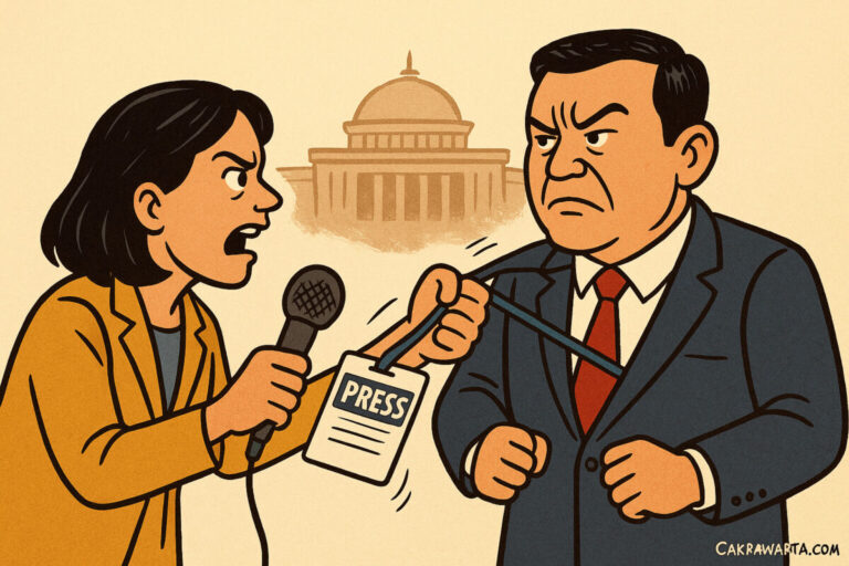 Protes Keras! IJTI: Pencabutan Kartu Liputan Jurnalis CNN di Istana Bentuk Pembungkaman Pers