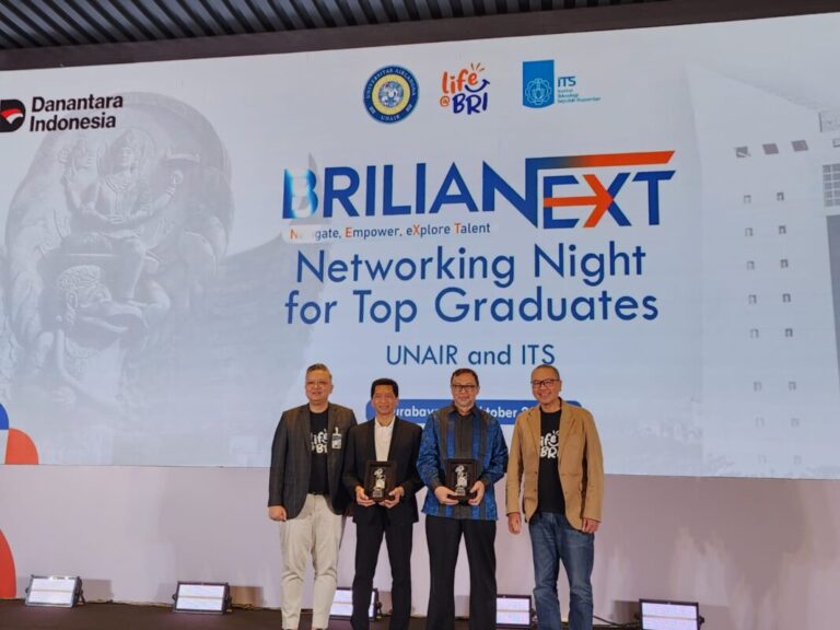 Alumninya Raih Penghargaan Bergengsi dari BRI, UNAIR: Bukti Kualitas Excellent with Morality!