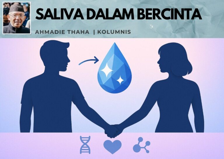 Saliva dalam Bercinta