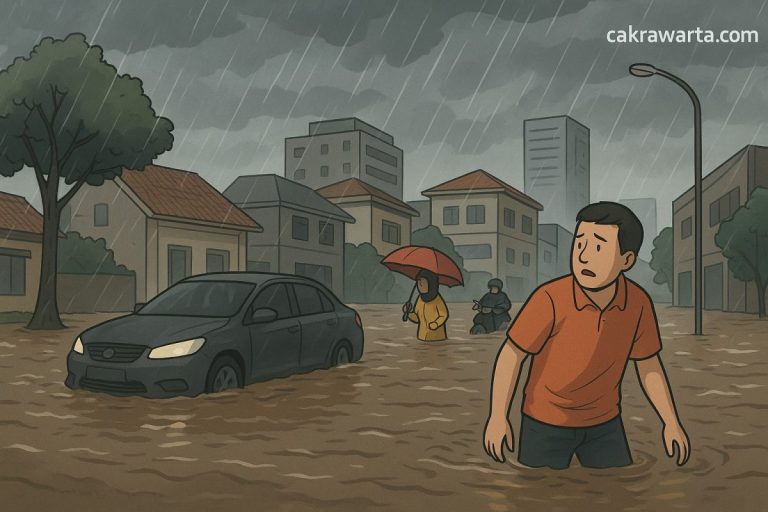 Musim Hujan Belum Puncak Tapi Surabaya Sudah Kebanjiran, Apa yang Sebenarnya Terjadi?