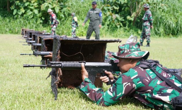 Prajurit Diuji! Kodim 0808 Gelar Latihan Menembak Berstandar Tempur