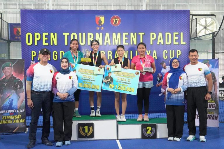 Pangdam V/Brawijaya Tutup Turnamen Padel Peringatan HUT ke-77 Kodam