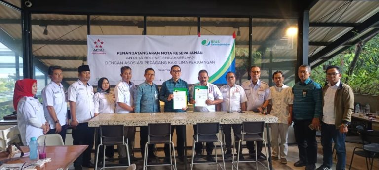 Kejar Target 63 Juta Peserta, BPJS Ketenagakerjaan Gandeng Pedagang Kaki Lima